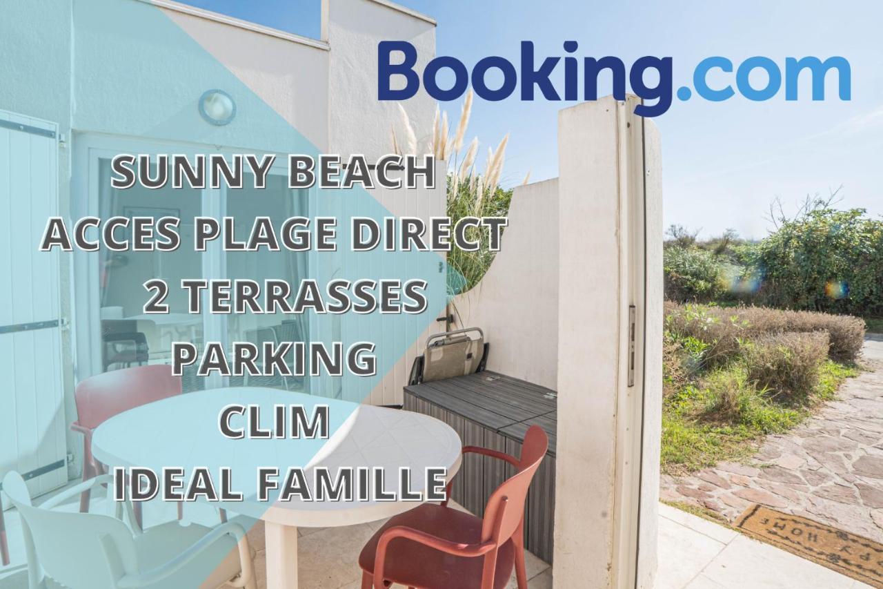 Villa Sunny Beach Clim Acces Plage Parking Famille - Topprosconciergerie La Grande-Motte Esterno foto